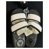 SIZE 9 NEW YORK LITES SANDALS WHITE NEW