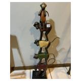40.5" H STACKING WOOD ANIMALS