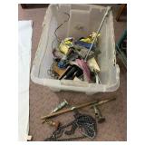 COPPER PIPE PARTS, VALVES, CHAINSAW CHAIN, ETC.