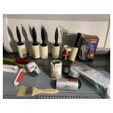 3 M ROLLER BRUSHES, LINT BRUSH, INCH MASTER ADD 1