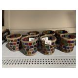 MULTI COLOR VOTIVES 3.5" X 3.5"