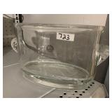 TURKEY CRYSTAL HANDCRAFTED OVAL GLASS DISH