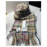 COACH M/L CASHMERE HAT AND SCARF W/ TAGS
