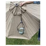 RIBBED GLASS PLANTER 21" L X 8.5" GLASS INSERT