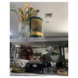 ASSORTED SHELF LOT INCLUDING WOMENï¿½S SZ 10 SHOES