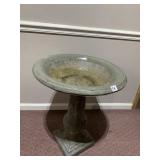 FAUX CEMENT BIRD FEEDER