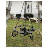 METAL CANDELABRA W/ 8 ARMS 18" W X 26" L