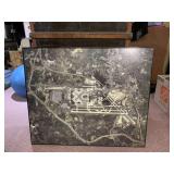 41X35 ARIEL PHOTO OF THE PITTSBURGH INTERNATIONAL