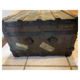 FLAT TOP ANTIQUE TRUNK