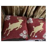 NEEDLE POINT PILLOWS