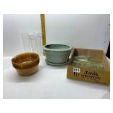 ANDREA BY SADEK 2 PC PLANTER, PLANT LINERS,