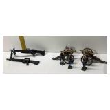 3 LEAD INJURED SOLDIERS MISSING ARMS. 2 CANNONS