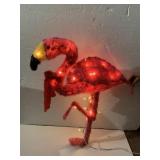 31X31 LIGHTED FLAMINGO LAWN DECORATION