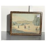 FW PAPKE LEATHER JEWELRY BOX WITH LIFT OUT