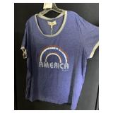 SHERYL CROW BE MYSELF 2X AMERICA TEE SHIRT 2X NEW