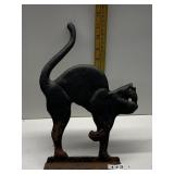 CAST IRON CAT DOORSTOP