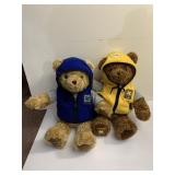 24" MACYS BEARS, PEACE AND LUCK, 2000/2001