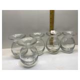 GLASS CLEAR VASES