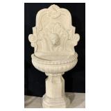 FAUZ CEMENT WALL MOUNT LION HEAD FOUNTAIN