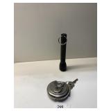 HEAVY DUTY LOCK W/ KEYS AND FLASHLIGHT