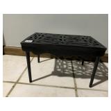 CAST IRON 15.5" W STOOL