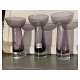 PURPLE AMYTHEST 10" VASES