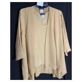 SLINKY 2X 2 PC SET TOP AND COVER BEIGE NEW