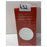 DAVIDOFF CHAMPION ENERGY 1.7 FL. OZ SEALED BOX
