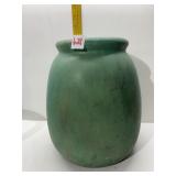 GREEN POTTERY VASE