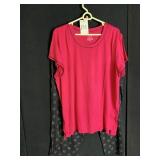 CUDDLE DUDS 2 PC TOP AND PANTS SET SZ 2X NEW