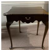 CHERRY GAME TABLE ROUNDED CORNERS, HAND