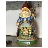 JIM SHORE OUTDOOR HEARTWOOD CREEK SOLAR POWERED