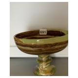 STONE PEDESTAL DISH MADE IN PAKISTAN