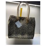 NEW JOAN RIVER CLASSIC ANIMAL PRINT HANDBAG