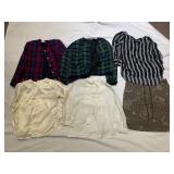 ANNE KLEIN. TALBOTS JACKES SZ 6P AND XS, ETC.