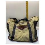 TIMBERLAND CANVAS AND LEATHER TOTE