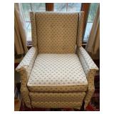 RECLINER TAN W/ PATTERN