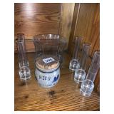 CLASS OF 46 CROCK, VASES, ETC.