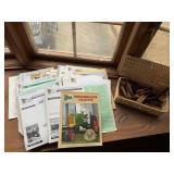 WOOD LAUNDRY PINS, MAGAZINES