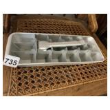 ALUMINUM ICE CUBE TRAY