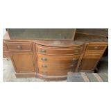 CHERRY 6 DRAWER BUFFET WITH 2 DOORS JUST NEEDS