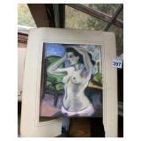 NUDE DRAWING TORN BASE