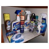 CLOROX BLEACH CLEANER, PLEDGE, STATIC GUARD,