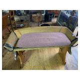 BUGGY BENCH W/ CUSHION NEEDS GLUED ON LEFT EDGE