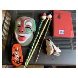 NOISE MAKERS, MASK ETC.