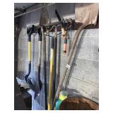 SHOVELS, GRAVEL RAKE ETC.