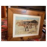 THE COMING AND GOING ON THE PONY EXPRESS -