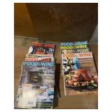 FOOD AND WINE MAGAZINES