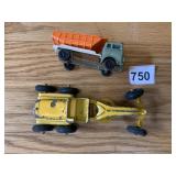 TOOTSIE TOY AND DUMP TRUCK