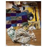 STEELER TOWEL, VINTAGE BRA, CLOTH ETC.